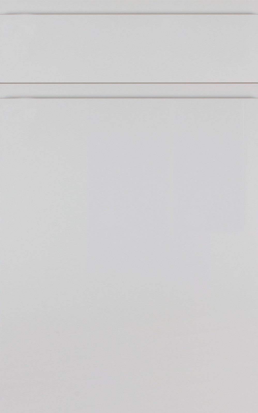 Jayline supermatt light grey door with drawer front above.