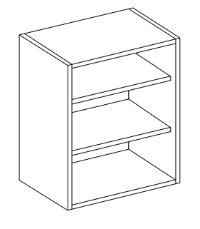 [026]-600 Single Wall Cabinet (720mm)