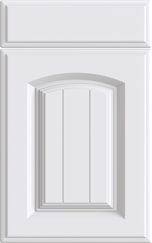 Bella Westbury white door with drawer front above.