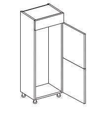 Appliance unit line drawing.
