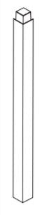 External corner post drawing