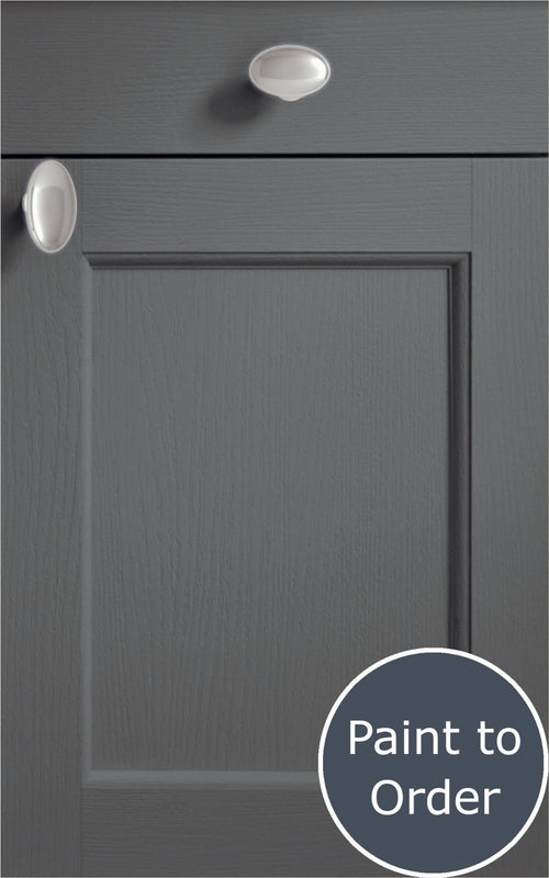 Windsor anthracite door with drawer front above. Labelled 'Paint to Order'.