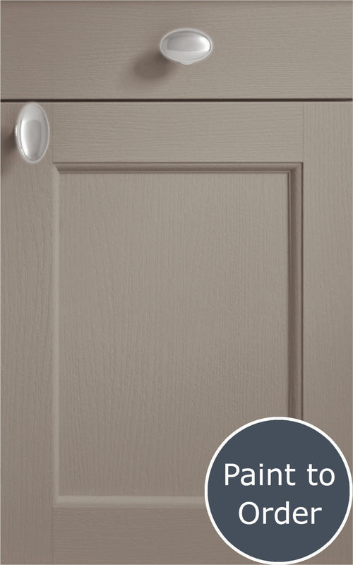 Windsor stone-grey door with drawer front above. Labelled 'Paint to Order'.