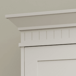 Close-up image of Bella dental rail.
