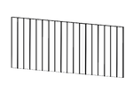 Newmarket T&G Breakfast Bar End Panel veneered 900x2100x20mm