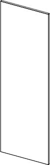 Outline of an end panel.