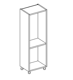 [083]-500 Extra Tall Larder Cabinet (2150mm)