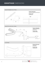 Grantham product guide for pelmet and plinth