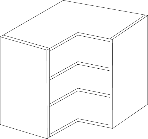[121] -  Corner Wall L-Shape Unit