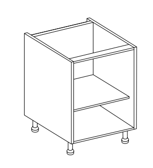 [004]-400 Single Base Cabinet (720mm)