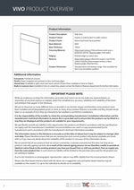 Vivo Product Guide concerning doors and panels.