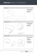 Windsor Curved Tangent Cornice