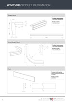 Windsor Curved Tangent Pelmet