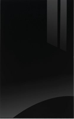 Zurfiz ultragloss black colour swatch.