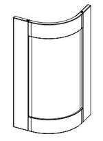 Newmarket Curved Door 715mm