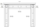 Newmarket Mantel Complete Kit