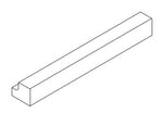 Newmarket Square End Straight Cornice/Pelmet 3050x45x35