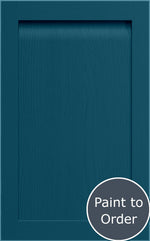 Grantham Midnight Blue cabinet door with 'Paint to Order' label.