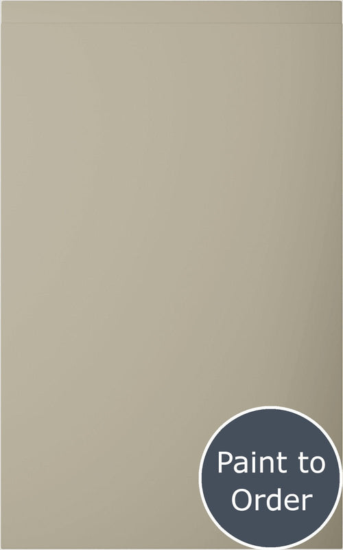 Lucente Matt Dakar door with 'Paint to Order' text in a circular badge.