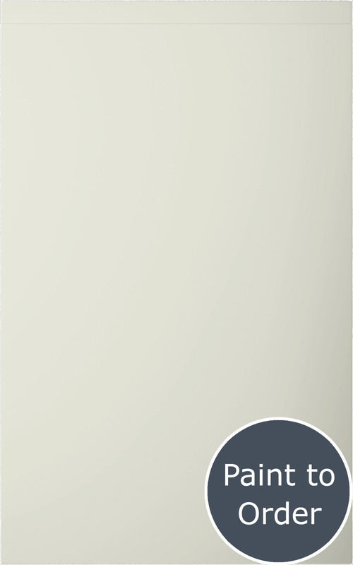 Lucente Matt Porcelain door with 'Paint to Order' text in a circular badge.