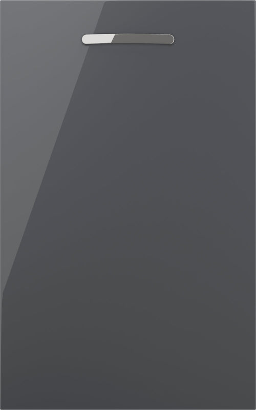 Vivo gloss anthracite door with a silver handle.