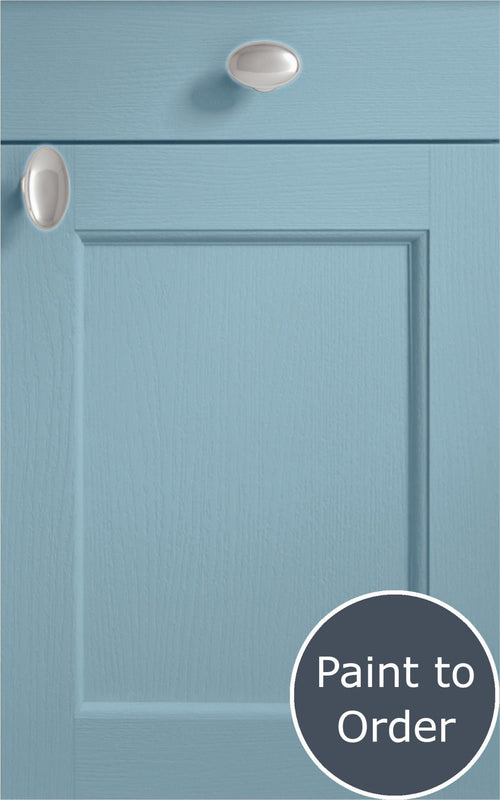 Windsor denim door with drawer front above. Labelled 'Paint to Order'.