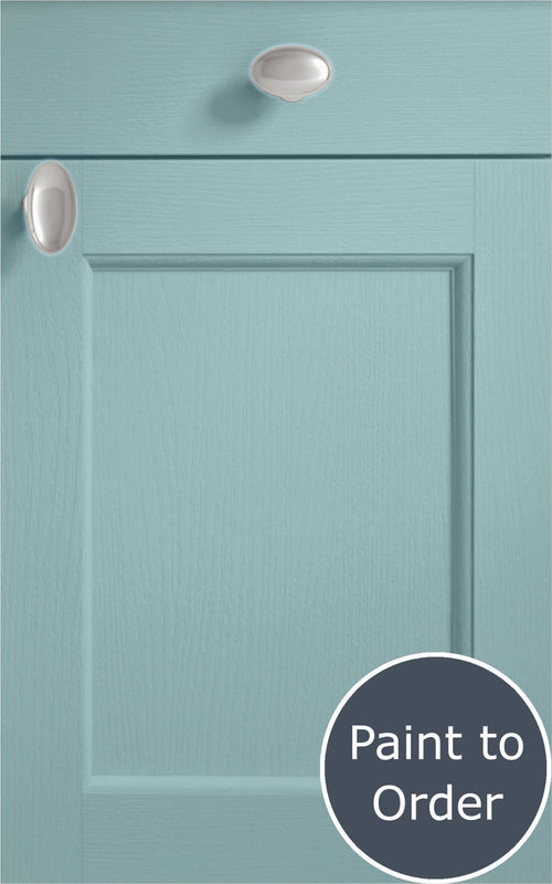 Windsor fjord door with drawer front above. Labelled 'Paint to Order'.